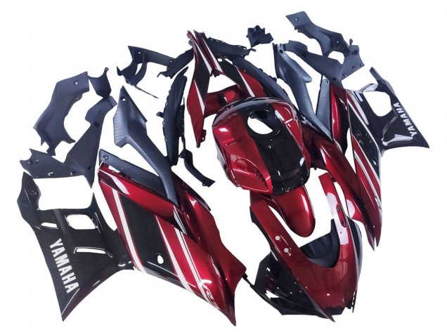Discount 2022-2024 Red White Glossy Black Yamaha YZF R3/R25 Motorcycle Fairing Canada