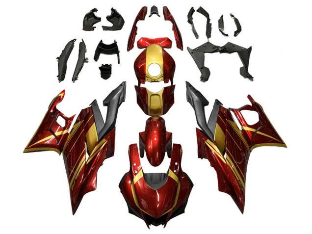 Discount 2022-2024 Red Gold Matte Black Yamaha YZF R3/R25 Motorcycle Fairings Canada
