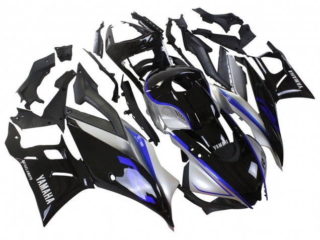 Discount 2022-2024 Silver Blue Glossy Black Yamaha YZF R3/R25 Motorcycle Fairings Canada