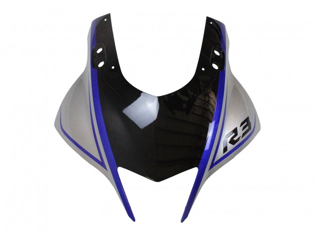 Discount 2022-2024 Silver Blue Glossy Black Yamaha YZF R3/R25 Motorcycle Fairings Canada
