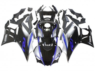 Discount 2022-2024 Silver Blue Glossy Black Yamaha YZF R3/R25 Motorcycle Fairings Canada
