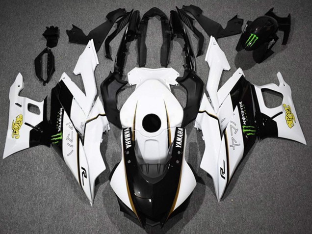 Discount 2022-2024 White Black Green Monster Yamaha YZF R3/R25 Motorcycle Fairings Canada