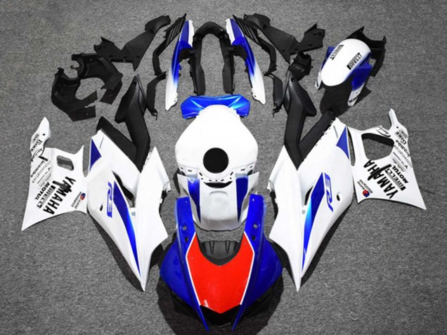 Discount 2022-2024 White Blue Red Black Motul Yamaha YZF R3/R25 Motorcycle Fairings Canada