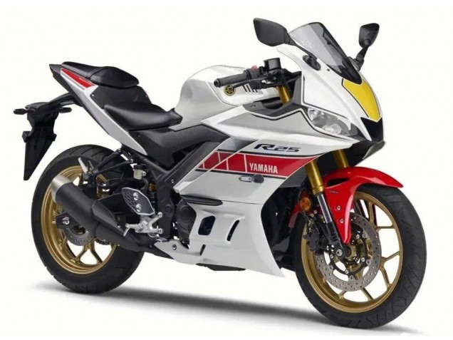 Discount 2022-2024 White Red Black Yamaha YZF R3/R25 Motorcycle Fairing Canada