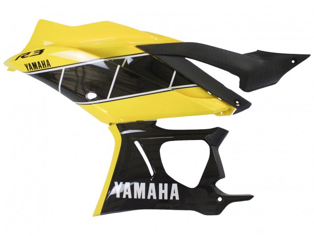 Discount 2022-2024 Yellow Black Yamaha YZF R3/R25 Motorcycle Fairing Canada