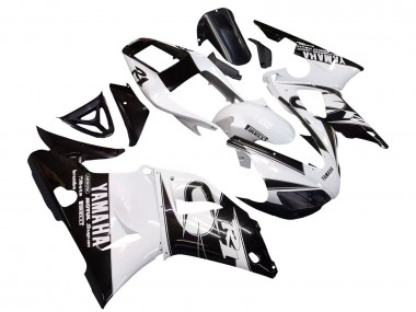 Discount 1998-1999 White Glossy Black Yamaha YZF 1000 R1 Motorcycle Fairings Canada