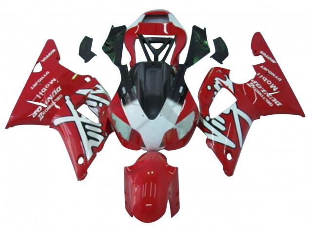 Discount 1998-1999 Red White Black Dunlop Yamaha YZF 1000 R1 Motorcycle Fairings Canada