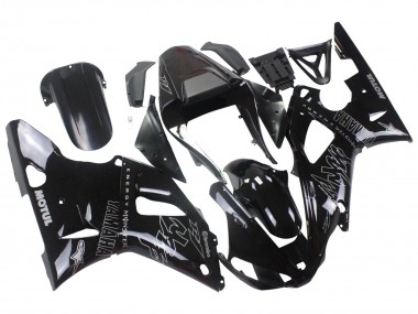 Discount 2000-2001 Glossy Black White Monster Motul Yamaha YZF 1000 R1 Motorcycle Fairings Canada