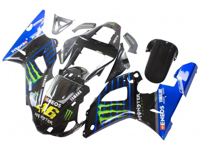 Discount 2000-2001 Blue Black Green Monster Yamalube ENEOS 46 Yamaha YZF 1000 R1 Motorcycle Fairings Canada