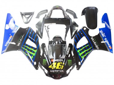 Discount 2000-2001 Blue Black Green Monster Yamalube ENEOS 46 Yamaha YZF 1000 R1 Motorcycle Fairings Canada