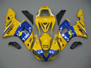 Discount 2000-2001 White Yellow Blue Motul Camel Yamaha YZF 1000 R1 Motorcycle Fairings Canada