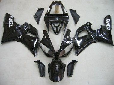 Discount 2000-2001 Glossy Black White Decal Yamaha YZF 1000 R1 Motorcycle Fairings Canada