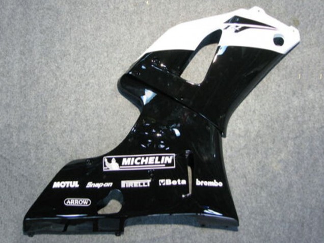 Discount 2000-2001 Glossy Black White Michelin Yamaha YZF 1000 R1 Motorcycle Fairings Canada
