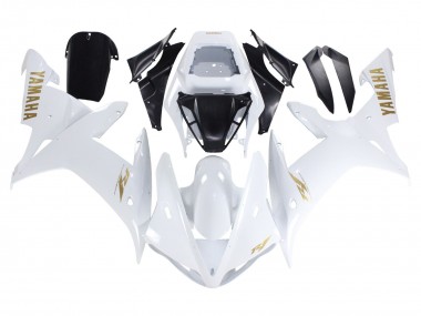 Discount 2002-2003 White Gold Decals Yamaha YZF 1000 R1 Motorcycle Fairings Canada