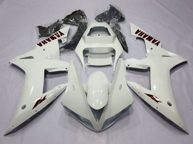 Discount 2002-2003 Pearl White Black Yamaha YZF 1000 R1 Motorcycle Fairings Canada