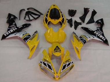 Discount 2004-2006 Yellow White Glossy Black Yamaha YZF 1000 R1 Motorcycle Fairings Canada