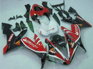 Discount 2004-2006 Red White Black Green Volvo Jika Fimer Santander Yamaha YZF 1000 R1 Motorcycle Fairings Canada