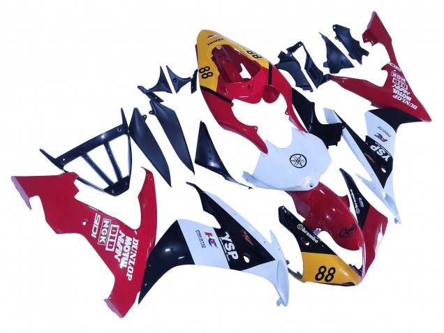 Discount 2004-2006 Yellow Red White Black YSP 88 Yamaha YZF 1000 R1 Motorcycle Fairings Canada