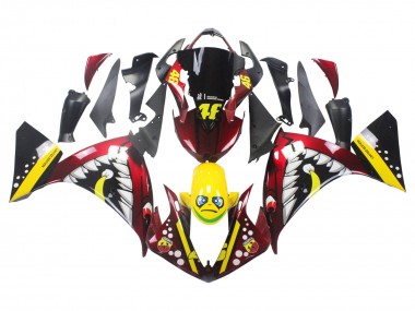 Discount 2009-2011 Red Yellow Black Shark 46 Yamaha YZF 1000 R1 Motorcycle Fairings Canada