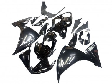 Discount 2009-2011 Glossy Black White Decal Yamaha YZF 1000 R1 Motorcycle Fairings Canada