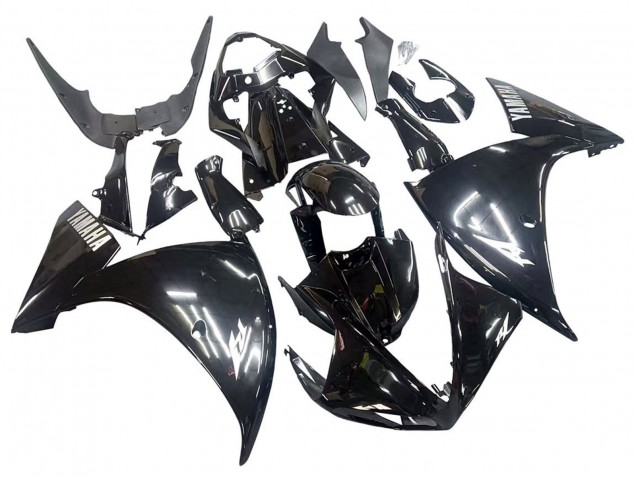 Discount 2009-2011 Glossy Black White Decal Yamaha YZF 1000 R1 Motorcycle Fairings Canada