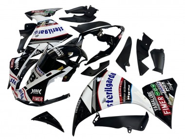 Discount 2009-2011 Glossy Black White Red Volvo Fimer Yamalube 87 Yamaha YZF 1000 R1 Motorcycle Fairings Canada