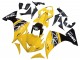 Discount 2009-2011 Yellow White Black Stripe Yamaha YZF 1000 R1 Motorcycle Fairing Kits Canada