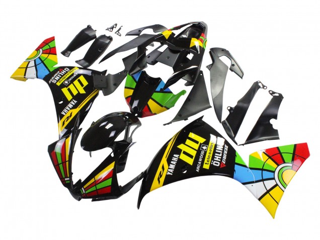 Discount 2012-2014 Glossy Black Yellow Green Blue Red Color Wheel Yamaha YZF 1000 R1 Motorcycle Fairings Canada