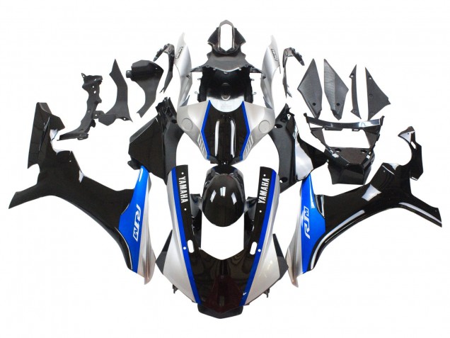 Discount 2015-2019 Silver Blue Glossy Black Yamaha YZF 1000 R1 Motorcycle Fairings Canada