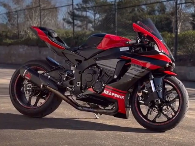 Discount 2015-2019 Red Black Silver Yamaha YZF 1000 R1 Motorcycle Fairings Canada