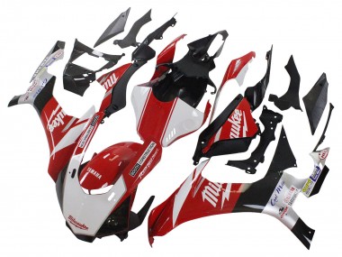 Discount 2015-2019 White Red Black Milwaukee Yamaha YZF 1000 R1 Motorcycle Fairing Canada