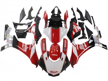 Discount 2015-2019 White Red Black Milwaukee Yamaha YZF 1000 R1 Motorcycle Fairing Canada