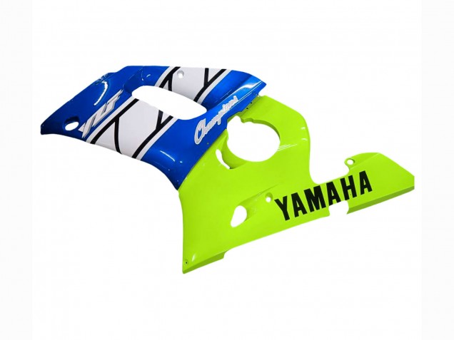 Discount 1998-2002 Neon Green Blue White Champions Yamaha YZF 600 R6 Motorcycle Fairings Canada