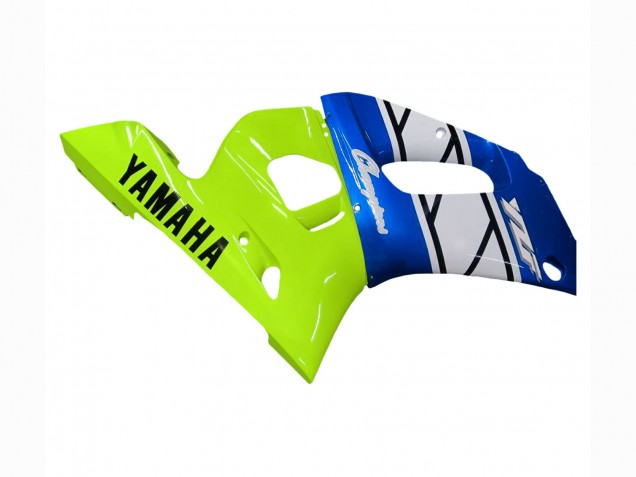 Discount 1998-2002 Neon Green Blue White Champions Yamaha YZF 600 R6 Motorcycle Fairings Canada