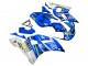 Discount 1998-2002 White Blue Neon Yellow Fiat Motul Michelin Yamaha YZF 600 R6 Motorcycle Fairings Canada