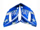 Discount 1998-2002 White Blue Neon Yellow Fiat Motul Michelin Yamaha YZF 600 R6 Motorcycle Fairings Canada