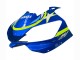 Discount 1998-2002 White Blue Neon Yellow Fiat Motul Michelin Yamaha YZF 600 R6 Motorcycle Fairings Canada