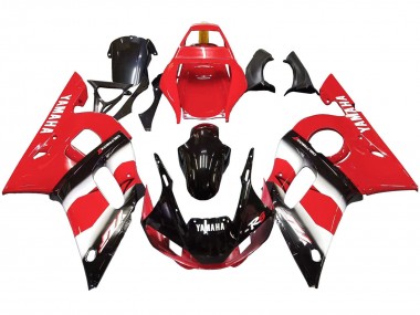 Discount 1998-2002 Red White Glossy Black Yamaha YZF 600 R6 Motorcycle Fairing Canada