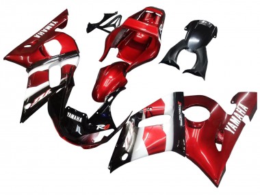 Discount 1998-2002 Red White Glossy Black Yamaha YZF 600 R6 Motorcycle Fairings Canada