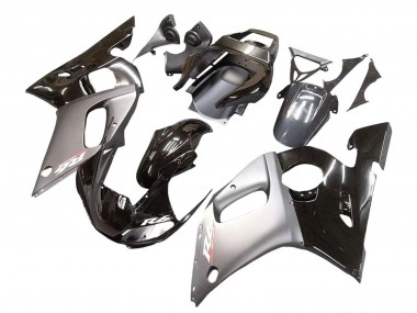 Discount 1998-2002 Silver Glossy Black Yamaha YZF 600 R6 Motorcycle Fairings Canada