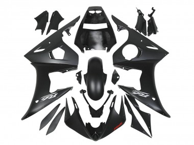 Discount 2003-2004 Matte Black Yamaha YZF R6 Motorcycle Fairings Canada