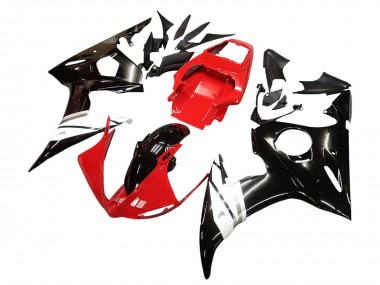 Discount 2003-2004 Red White Glossy Black Yamaha YZF R6 Motorcycle Fairings Canada