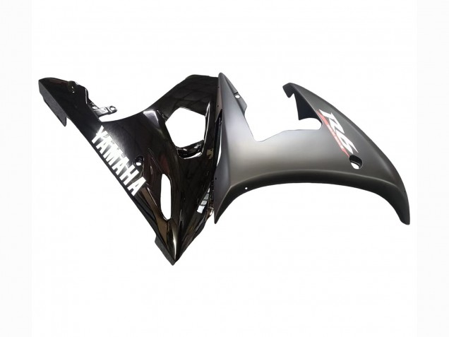 Discount 2003-2004 Glossy Black Matte Black White Decals Yamaha YZF R6 Motorcycle Fairings Canada