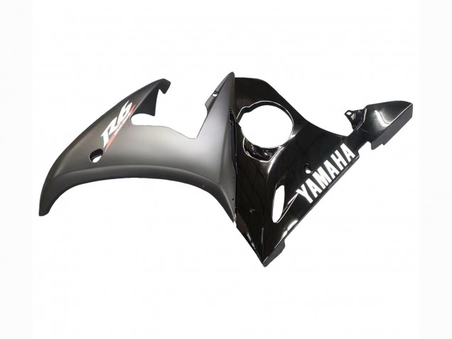 Discount 2003-2004 Glossy Black Matte Black White Decals Yamaha YZF R6 Motorcycle Fairings Canada