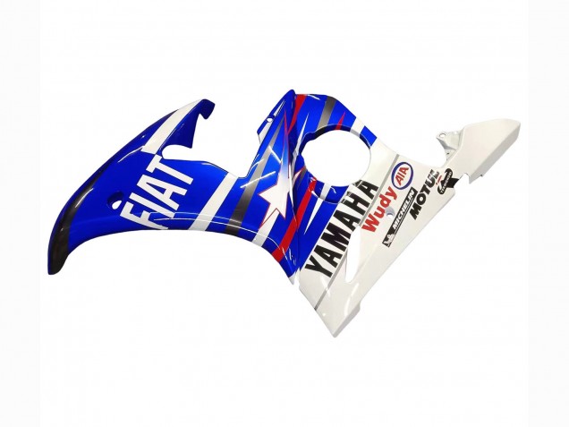 Discount 2003-2004 White Blue Fiat Motul Kastinee Yamaha YZF R6 Motorcycle Fairings Canada