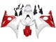 Discount 2003-2004 White Red Yamaha YZF R6 Motorcycle Fairings Canada