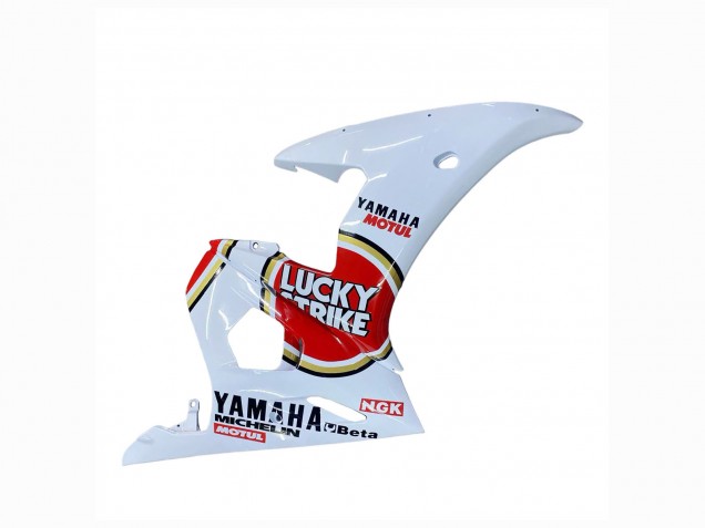 Discount 2003-2004 White Red Lucky Strike Motul Yamaha YZF R6 Motorcycle Fairings Canada