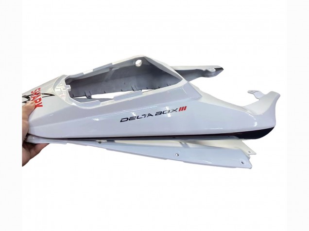 Discount 2006-2009 White with Dark Black Flame Yamaha YZF R6S Motorcycle Fairings Canada