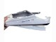 Discount 2006-2009 White with Dark Black Flame Yamaha YZF R6S Motorcycle Fairings Canada