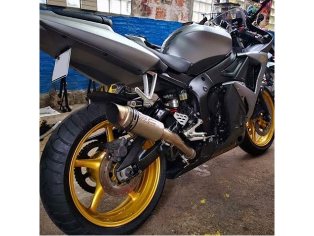 Discount 2003-2004 Matte Grey Matte Black Gold Decals Yamaha YZF R6 Motorcycle Fairings Canada